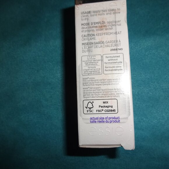 Essie Nail Care, Hard To Resist Nail Strengthener, Violet Tint 0.46 fl oz - Picture 3 of 6